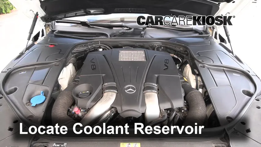 2014 Mercedes-Benz S550 4.6L V8 Turbo Antigel (Liquide de Refroidissement)